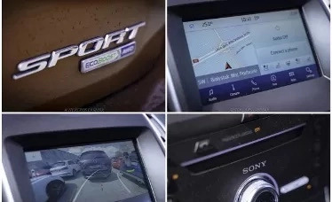 Ford EDGE cena 99500 przebieg: 113000, rok produkcji 2017 z Białystok małe 191